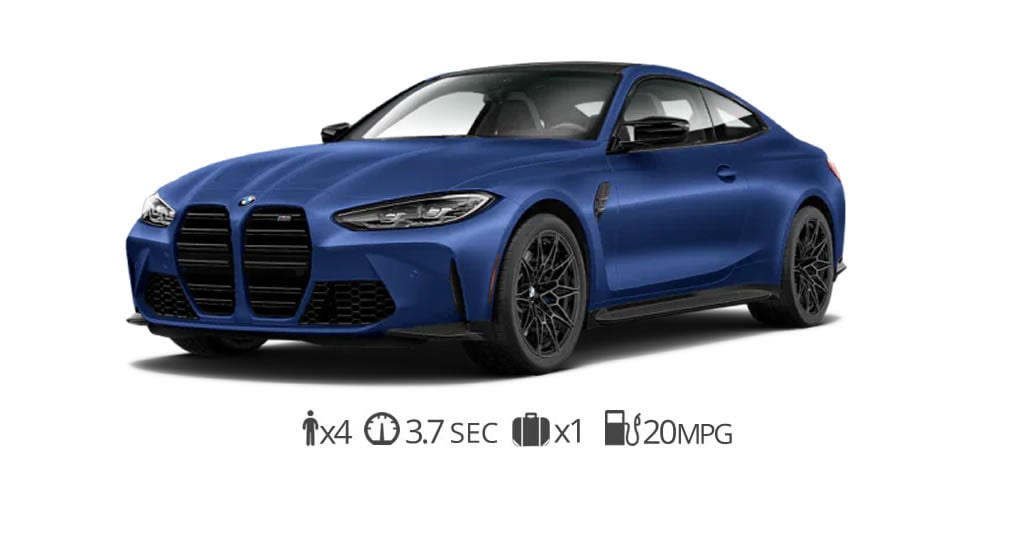 BMW M4 rental new