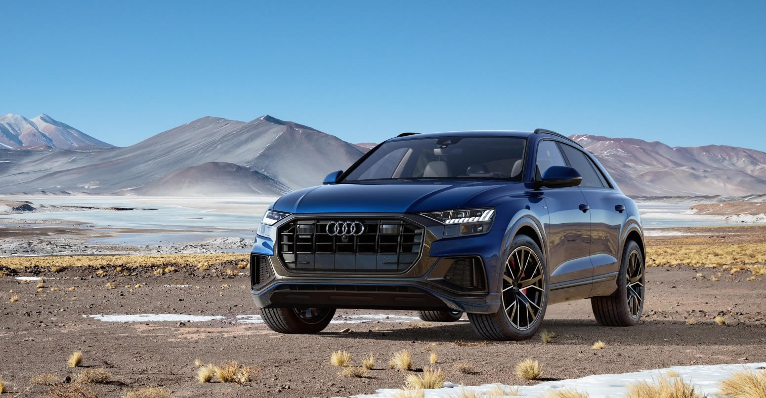 Audi Q8 Rental front