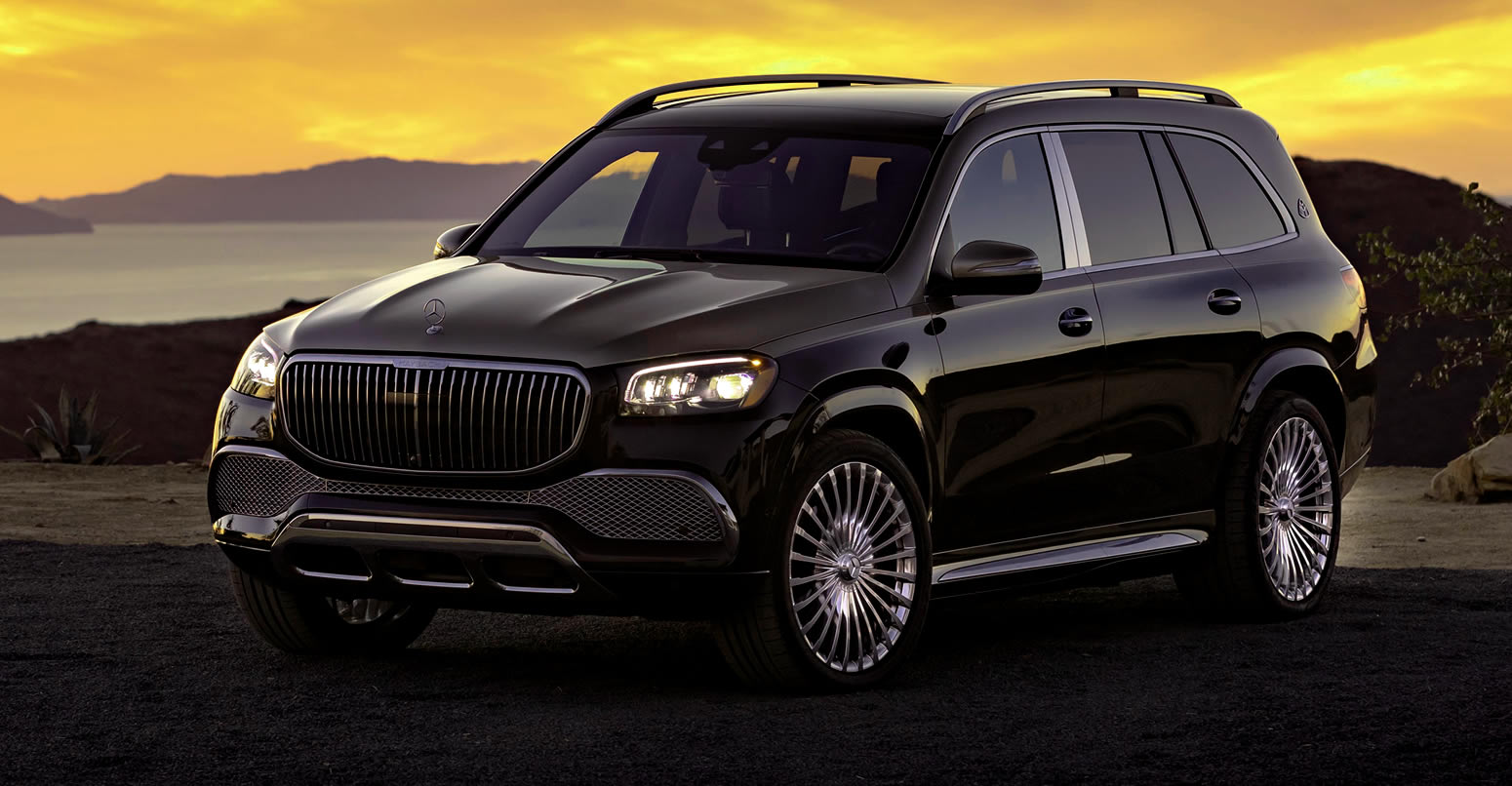 Maybach GLS600 Rental front