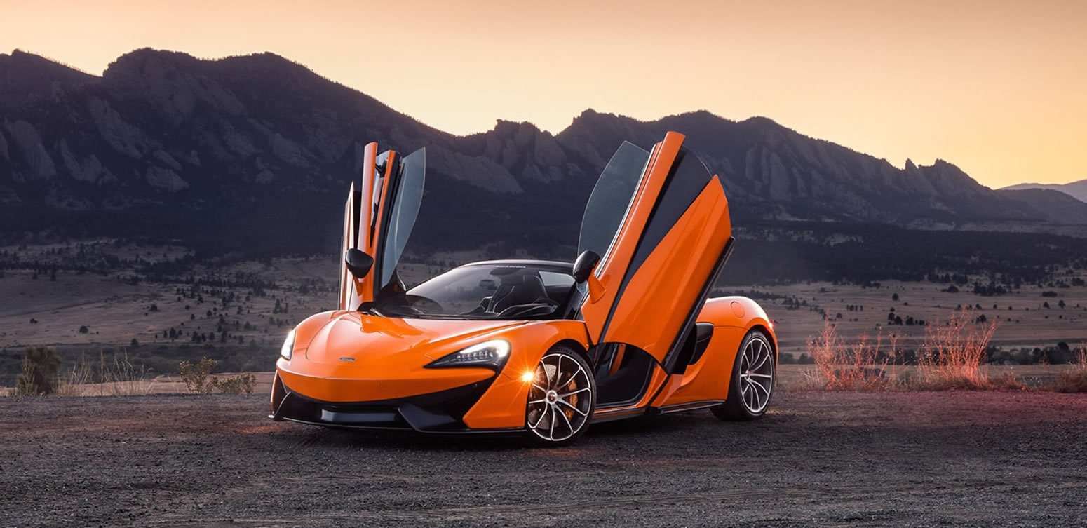 McLaren 570s Spider Rental