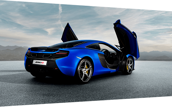 McLaren 650s Spider Rental rear