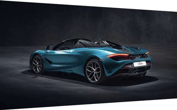 McLaren 720S Spider Rental rear