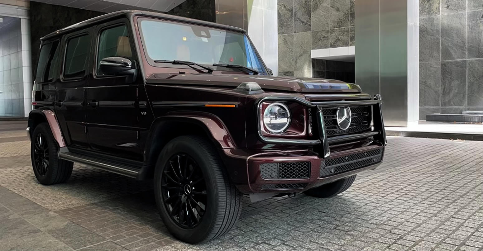 HIRE MERCEDES BENZ AMG G550 - BOOKING IN HOUSTON