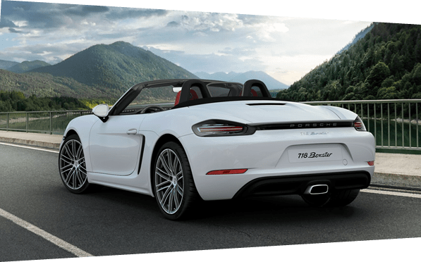 Porsche 718 Boxster Rental rear