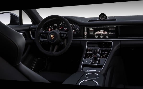 Panamera Rental interior