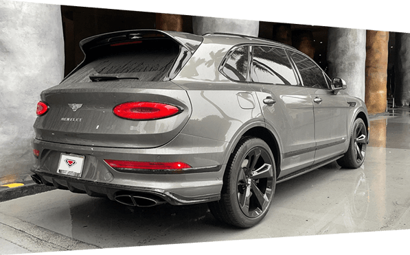 Bentley Bentayga Rental rear