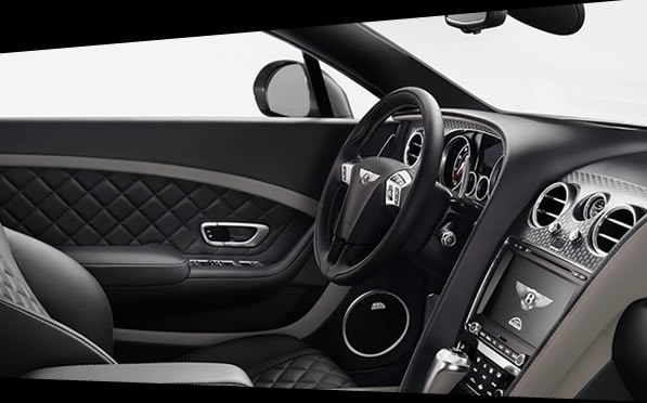 Bentley GTC 2017 Rental interior