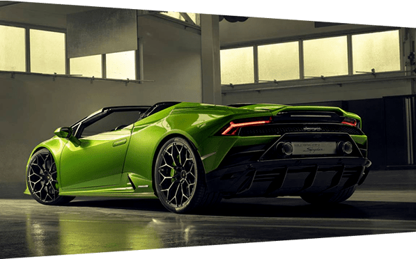 Lamborghini Huracan EVO Spyder Rental Vegas - Diamond Exotic Rentals