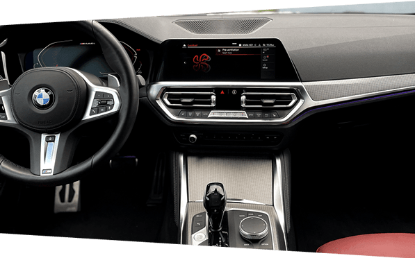 bmw 440i rental interior