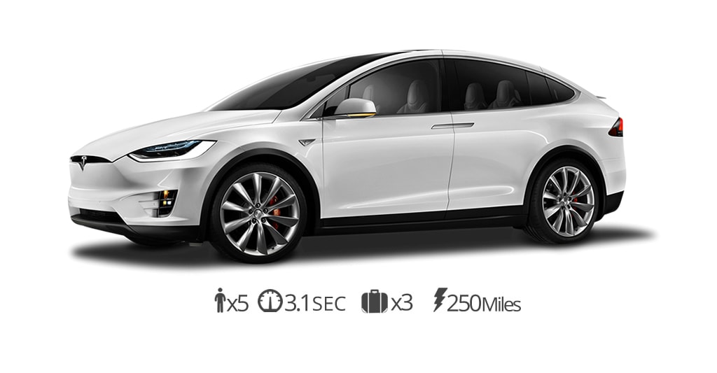 TESLA MODEL X rental