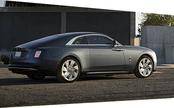 Rolls royce spectre rental side